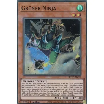 Grüner Ninja - PHHY-DE098